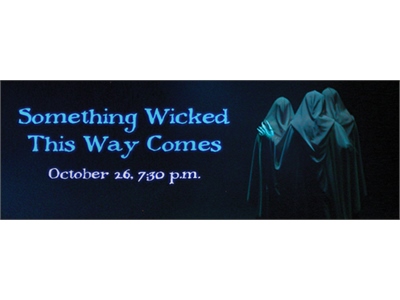 Something Wicked This Way Comes