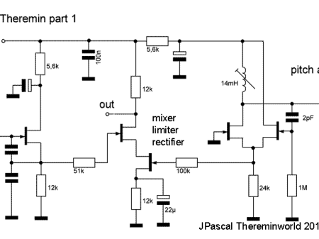 JFET Theremin 